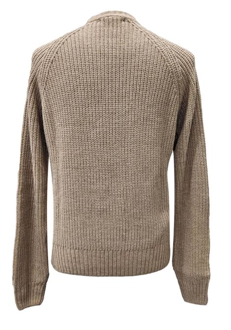 English rib wool blend crewneck sweater MANUEL RITZ | sweaters | 3332M510 22382224